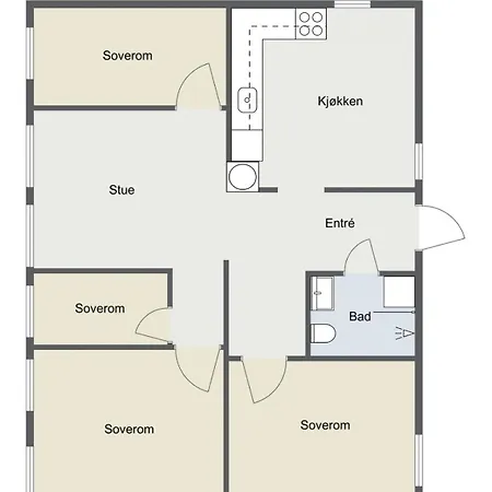 Apartment Cosy 4 Bedroom Oslo